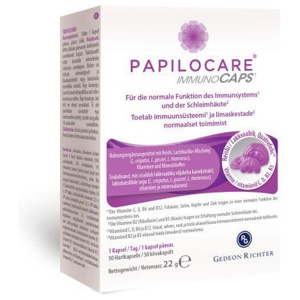 Papilocare immunocaps kapslid n30 toote pilt