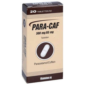 PARA CAF 500 mg/65 mg Tabletten Produktbild