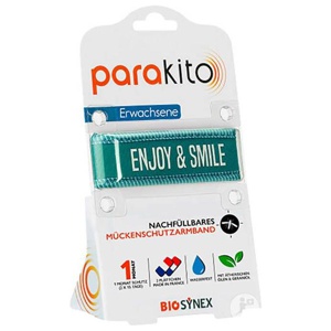 Para Kito Mückenschutz Armband Erwachsene blau, 1 St n.v. Produktbild