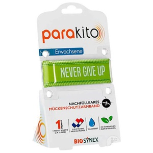 Para Kito Mückenschutz Armband Erwachsene grün, 1 St n.v. Produktbild