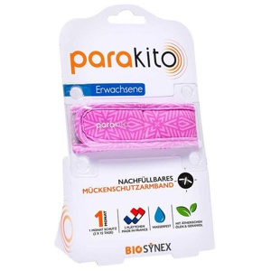 Para Kito Mückenschutz Armband Erwachsene purple, 1 St n.v. Produktbild