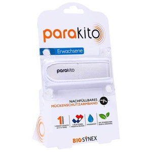 Para Kito Mückenschutz Armband Erwachsene weiß, 1 St n.v. Produktbild