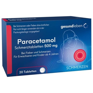 PARACETAMOL Schmerztabletten Produktbild