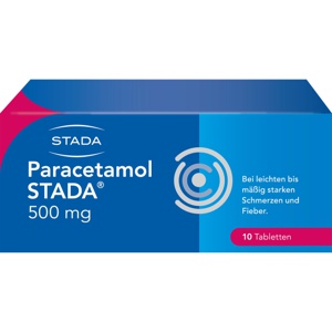 PARACETAMOL-STADA-500-mg-Tabletten Produktbild