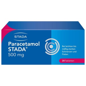 PARACETAMOL STADA 500 mg Tabletten Produktbild
