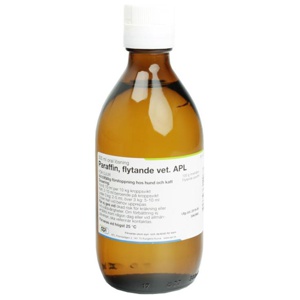 Paraffin Flytande Vet. APL Oral Lösning 300 ml produkt bild