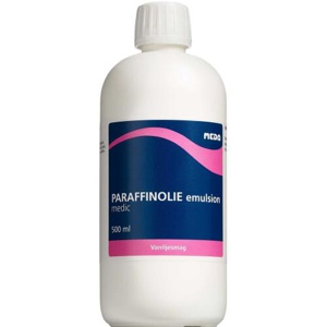 Paraffinolie Emulsion 500 ml produktbillede