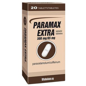 Paramax extra tbl 500mg+65mg n20 toote pilt