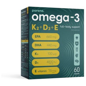 Parene omega-3+k2+d3+e kapslid n60 toote pilt