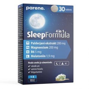 Parene Sleep Formula 4in1 kapslid N30 toote pilt