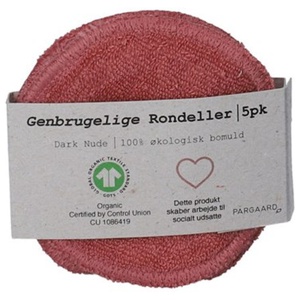 Pargaard Genbrugelige rondeller dark nude 5 stk produktbillede