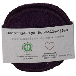 Pargaard Genbrugelige rondeller deep purple 5 stk produktbillede