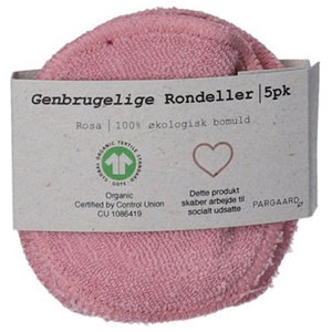 Pargaard Genbrugelige rondeller rosa 5 stk produktbillede