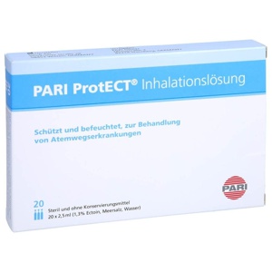 PARI ProtECT Inhalationslösung mit Ectoin Ampullen Produktbild