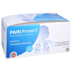 PARI ProtECT Inhalationslösung mit Ectoin Ampullen 60X2.5 ml Ampullen Produktbild