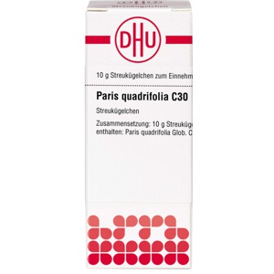 PARIS QUADRIFOLIA C 30 Globuli Produktbild