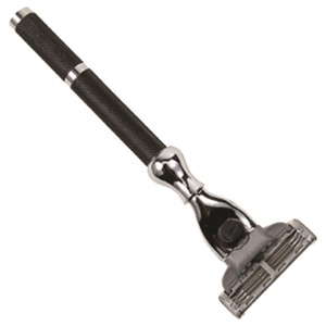 Parker Shaving 42M Black & Chrome Mach 3 Compatible Handle Razor produkt bild