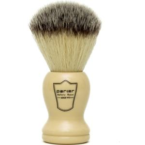Parker Shaving Ivory Handle Synthetic Bristle ShaveBrush produkt bild
