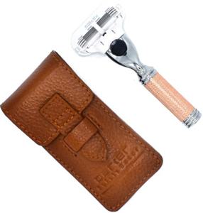 Parker Shaving TRVL-Ladies Venus Compatiable Rose Gold Textu produkt bild