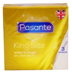 Pasante kondom King Size 3-pack produkt bild