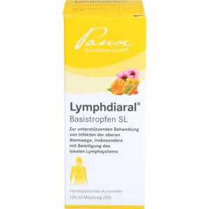 Pascoe Lymphdiaral Basistropfen SL 100 ml Tropfen Produktbild