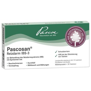 Pascosan Reizdarm Ibs-3 Tabletten, 30 St Tabletten Produktbild
