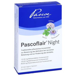 PASCOFLAIR Night überzogene Tabletten Produktbild
