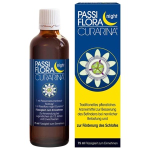PASSIFLORA night CURARINA 75 ml Flüssigkeit zum Einnehmen Produktbild