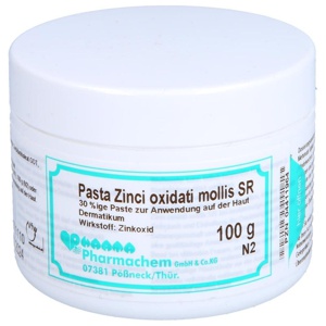 Pasta Zinci Oxidat. Mollis Sr 100 g Produktbild