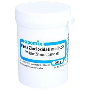 Pasta Zincioxidi Mollis SR, 200 g Paste Produktbild