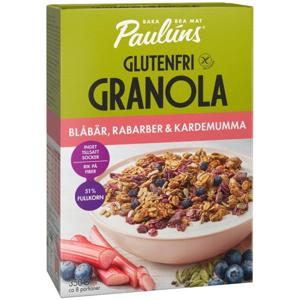 Paulúns Glutenfri Granola med Blåbär 350 g produkt bild