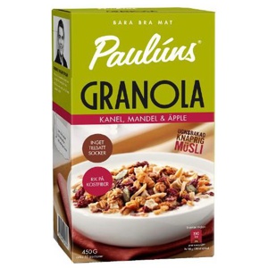 Granola Äpple Mandel Kanel 450 g produkt bild
