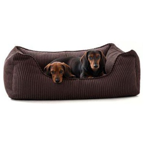 PAW WOW Hundebett ANTON Cord Braun M Produktbild