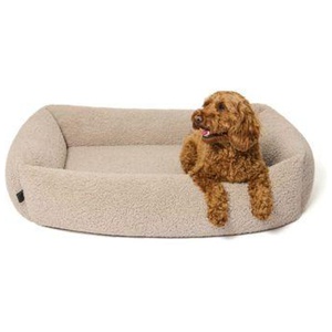 PAW WOW Hundebett SVEN Teddy Greige M Produktbild