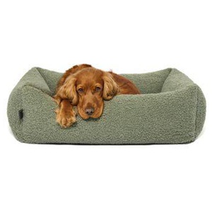 PAW WOW Hundebett SVEN Teddy Olive M Produktbild