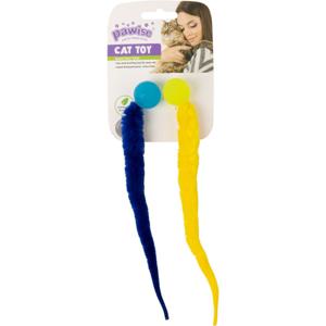 Pawise Studsande Ormar Kattleksaker 2-pack produkt bild