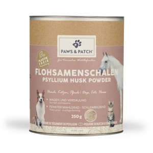 PAWS & PATCH Flohsamenschalen Pulver Produktbild