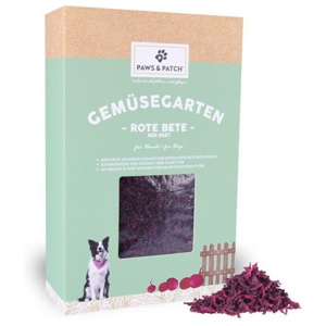 PAWS & PATCH Gemüsegarten Rote Bete Streifen Produktbild