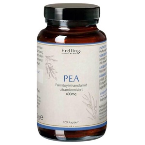 PEA Palmitoylethanolamid 99,23% vegan Kaps.Erdling Produktbild
