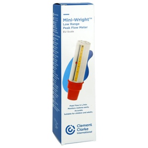 Peakflowmeter Miniwright Low Range mit Windmühle Produktbild