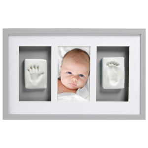 Pearhead Babyprints Deluxe Ram Trippel Grå produkt bild