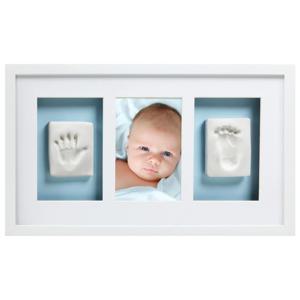 Pearhead Babyprints Deluxe Ram Trippel Vit produkt bild