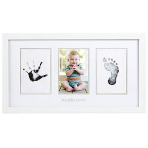 Pearhead Babyprints Fotoram Vit produkt bild