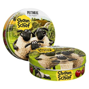 Pectoral für Kinder Shaun das Schaf Dose Schafe, 60 g Bonbons Produktbild