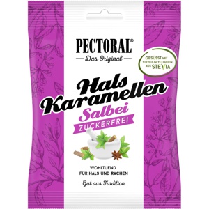 PECTORAL Salbei Bonbons zuckerfrei Produktbild