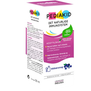 Pediakid Immunity strength SirupBlueberry 125 ml produktbillede