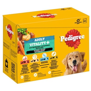 Pedigree Adult Frischebeutel für Hunde Vitality+ in Sauce Produktbild