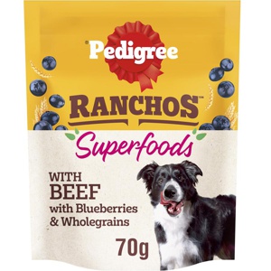 Pedigree Adult Ranchos Superfoods with Beef, Blueberries & Wholegrain product image