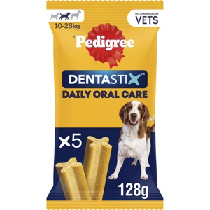 Pedigree Dentastix Daily Dental Sticks for Medium Dogs (10 - 25 kg) product image