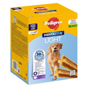 Pedigree Dentastix Light: Zahnpflege Snack für große Hunde (>25 kg) Produktbild